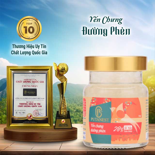 Yến Chưng Cao Cấp Đường Phèn 28%