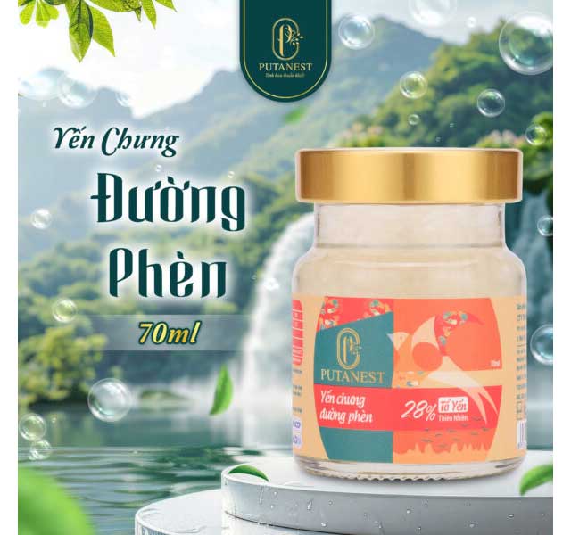 Yến Chưng Cao Cấp Đường Phèn 28%